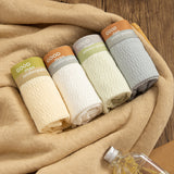 Soft Breathable Textured Cotton Boxer (set of 4)