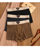 Mid-Waist Breathable Ice Silk Underwear ( set of 04)