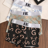 Summer Ice Silk Quick-Dry Men’s Boxers ( set of 04)