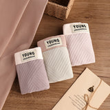 Pure Cotton Textured Mid-Waist Underwear ( set of 04)