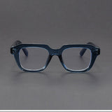 Rectangular Retro Thick Frame Glasses