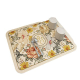 American retro kitchen drain mat