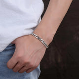 Minimal Retro Whip Cuban Chain Bracelet