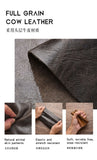Multi-Function Leather Wallet With Key Ring Holder