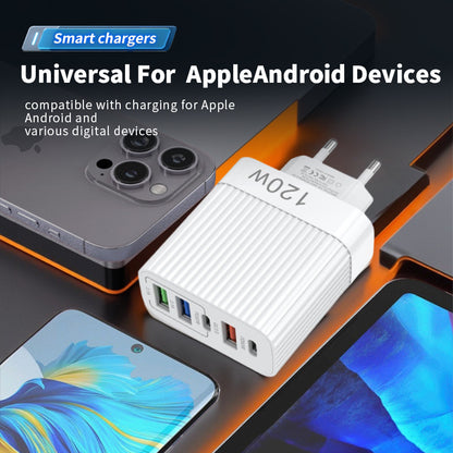 5 in 1 USB-C Multi-Port Fast Charging Adapter
