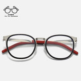 Metal Non-Slip Ultra-Light Retro Round Optical Glasses Frame