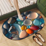 60*40cm 3D Water Absorption Non-Slip Bath Mat