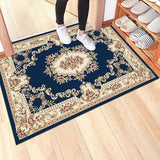 Vintage Grace with Floral Frame Floor Mat