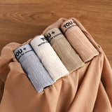 High-End Jacquard Antibacterial Boxers ( set of 04)