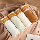 Men’s Jacquard Pattern Breathable Cotton Boxer ( set of 4)