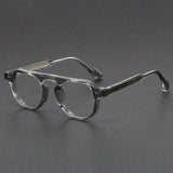 Hand-carved Japanese retro large Optical Glass frame