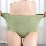 High Waisted Solid Color Comfortable Underwear (Set of 3)