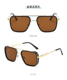 Bold Edge Punk Style Sunglass