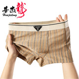 New Striped Soft Cotton Underwear (set of 04)
