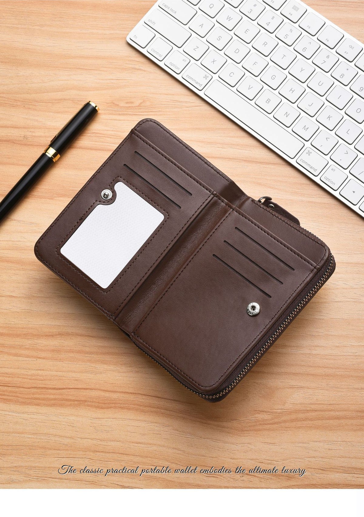 Men's Wallet With Multiple Card Slots
