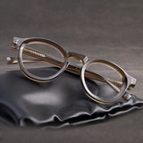 Japanese Retro Vintage Stylish round frame glasses