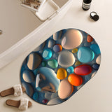 60*40cm 3D Water Absorption Non-Slip Bath Mat