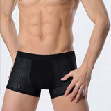 LUNBAGE Breathable Antibacterial Ice Silk Boxer (Set of 3)