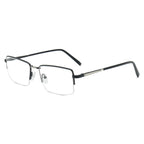 Trendy Metal Semi-Rimmed Eyewear