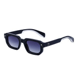 High Quality Men Rectangle Polarized Small Lenses Sunglass