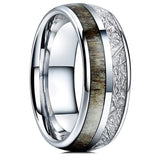 Trendy Patch Style Steel Ring
