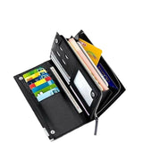 Premium Business Zipper Multi-Card Wallet
