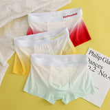 Men's Soft & Stylish Gradient Ombre Boxer Briefs (Set of 04)