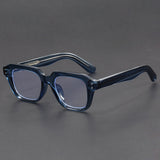 Rectangular Retro Thick Frame Glasses