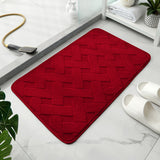 Jacquard non-slip floor mat