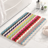 40*60cm Colourful water absorbing Microfiber Mat