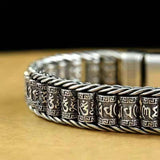 Men’s Handmade Mantra Prayer Bead Bracelet