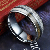 Trendy Patch Style Steel Ring