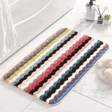 40*60cm Colourful water absorbing Microfiber Mat