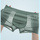 Antibacterial Breathable Ice Silk Boxer ( Set of 04 )