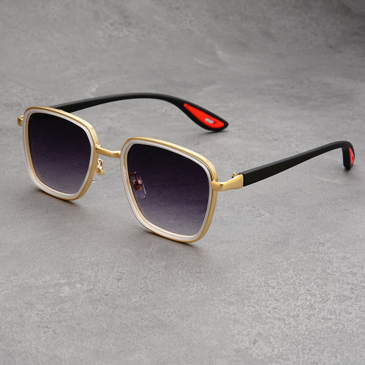 Flat-Top Square Sunglasses for Men