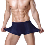 LUNBAGE Breathable Antibacterial Ice Silk Boxer (Set of 3)