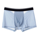 Mens ice silk mesh transparent comfortable underwear ( Set Of 4 )