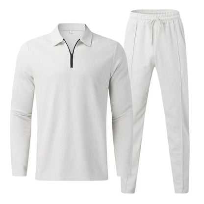 Lightweight Casual Long Sleeve Jogger Set