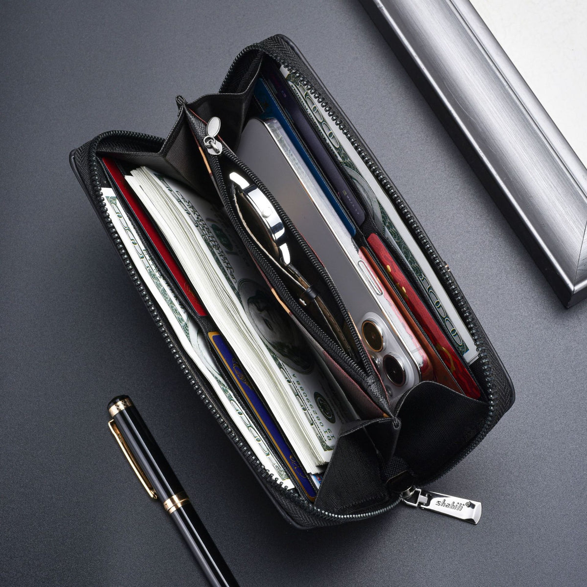 American Style Men's Long Wallet