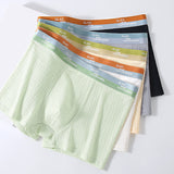 Soft Breathable Textured Cotton Boxer (set of 4)