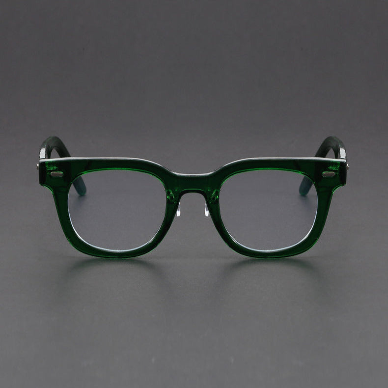 Handcrafted Acetate Retro Modern Optical Glass