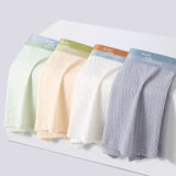 Soft Breathable Textured Cotton Boxer (set of 4)