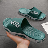 Men's PVC Comfortable Open Toe Slippers