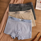 High-End Jacquard Antibacterial Boxers ( set of 04)