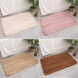 Non-slip Absorbent Hair Soft Thin Bath Mats