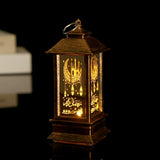 Large Square Wind Electronic Candle Lamp