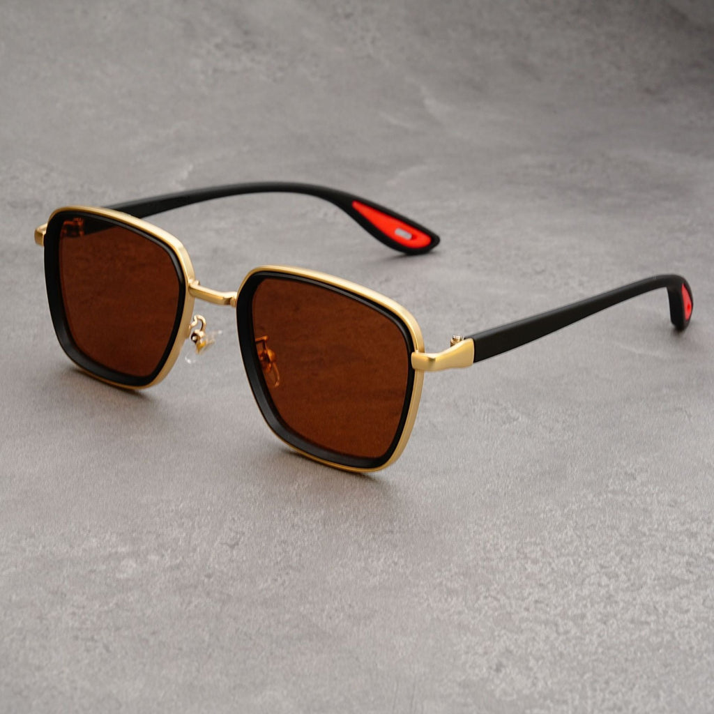 Flat-Top Square Sunglasses for Men