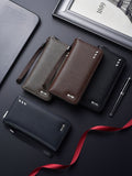 Vintage Style  Long Zipper Men’s Wallet