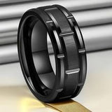 Triple Fusion Men's Steel Fashion Ring