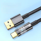 100W Automatic Power-off Fast Charging Cable